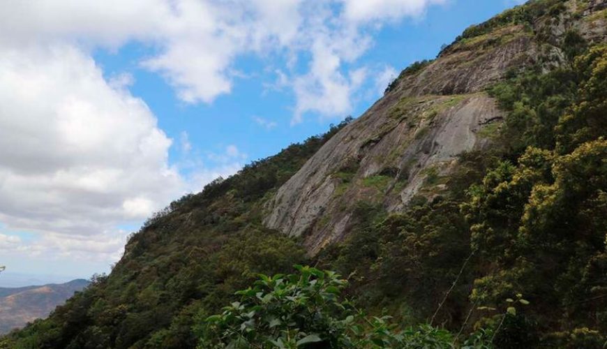 Vuria Hill of Taita Taveta rises above the plains of Tsavo West National Park, it's the highest peak of the Taita hills.