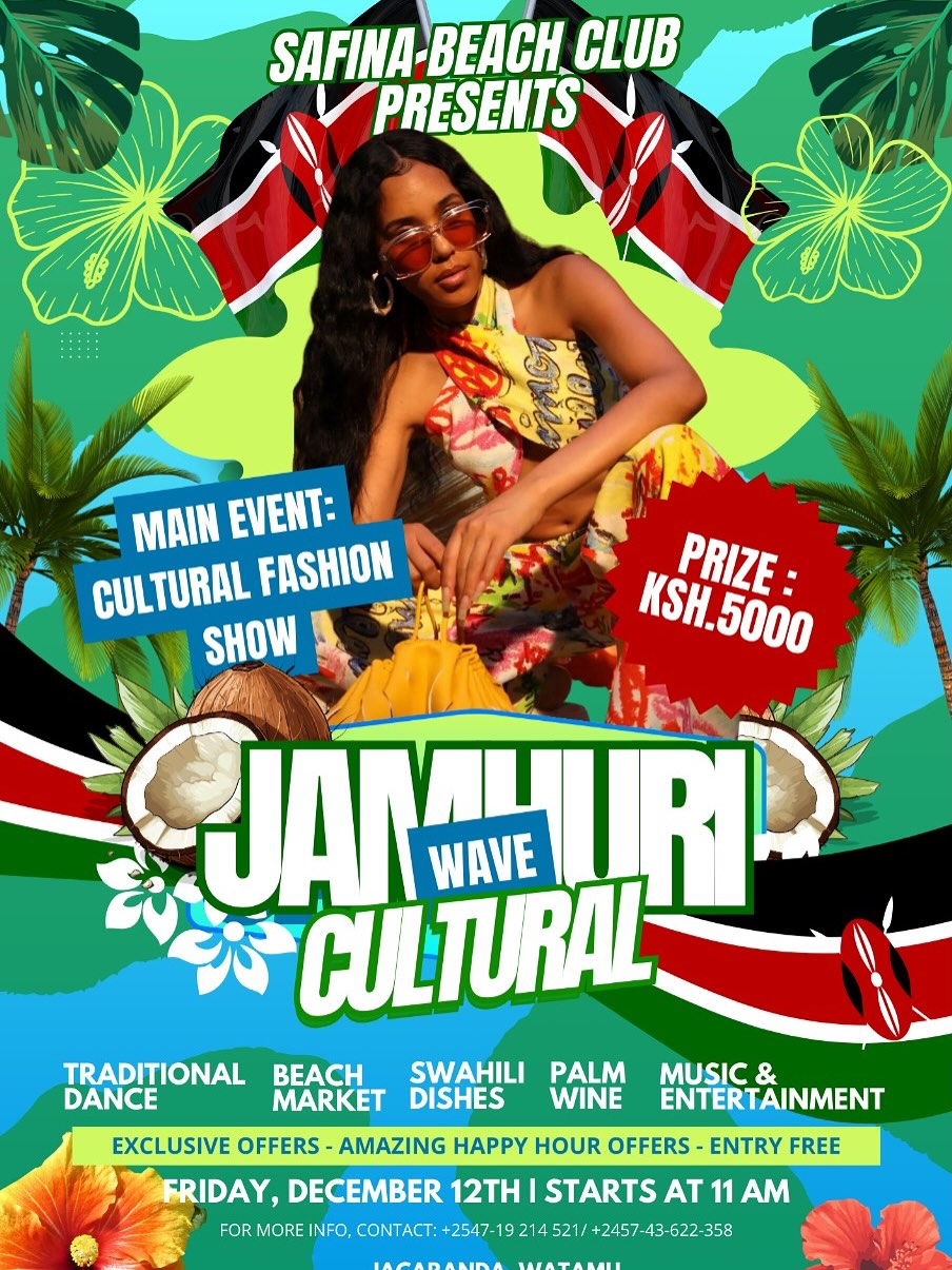 Jamhuri Day by the beach